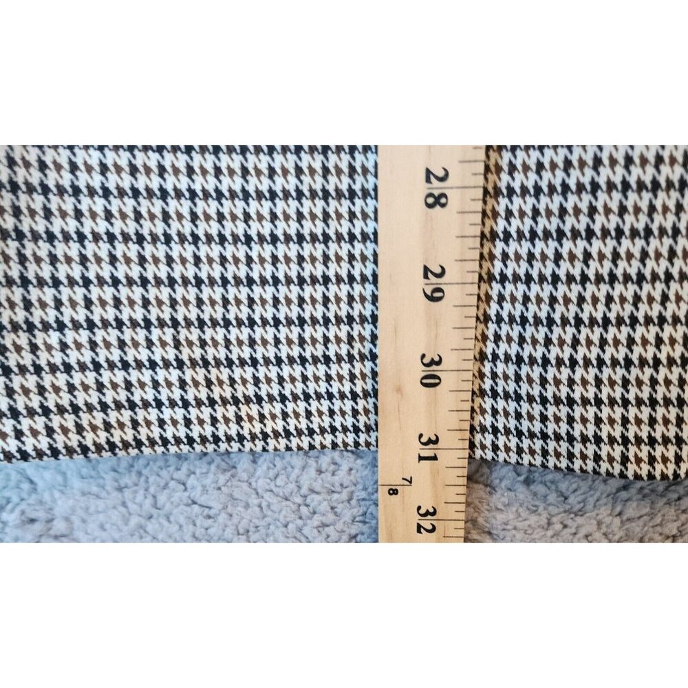NEW Maurices Women's Double Breasted Blazer Jacket Houndstooth Tan/Brown Size XL - Picture 9 of 15
